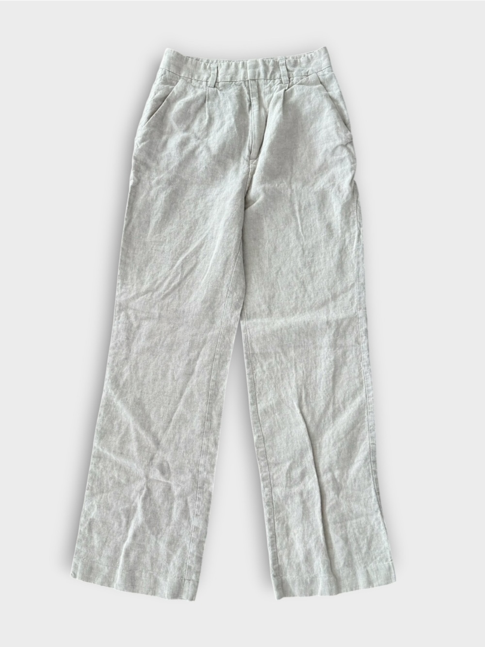 GUC Reformation Natural 100% Linen Relaxed Pants | Size 2